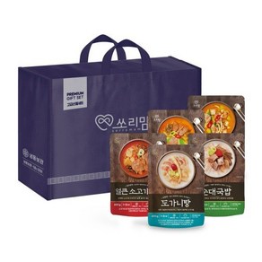 쏘리맘 탕류 5종 선물 세트 총5팩 각 600g, 1세트