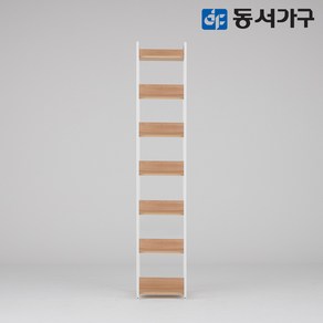 동서가구 팬타 포스코 스틸 시스템 드레스룸_400 7단 장식장 DF644649, 오크