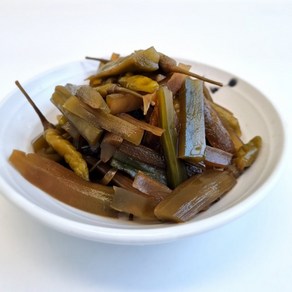 또밥찬 국내생산 산고추 궁채장아찌 2kg (1kg+1kg) 모둠장아찌 반찬단지, 2개, 1kg