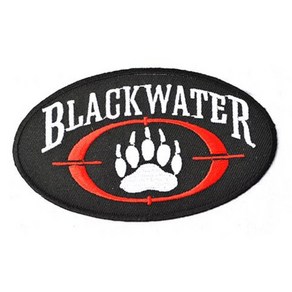 BLACK WATER 블랙워터 자수 패치