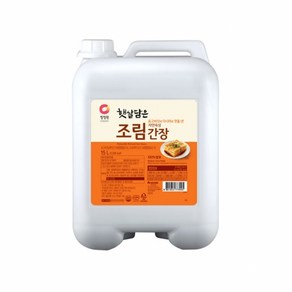 청정원 햇살담은 자연숙성 조림간장 15L, 1개