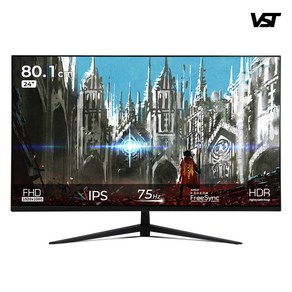 브이싱크텍 사무용 모니터 VF3201 80.1cm IPS FHD HDR 베젤리스 일반