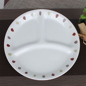 CORELLE 신제품코렐 씨드시리즈 식기 강화유리접시 코렐찬기 코렐접시 백화점코렐 낱개판매, 씨드, 삼절판(소)