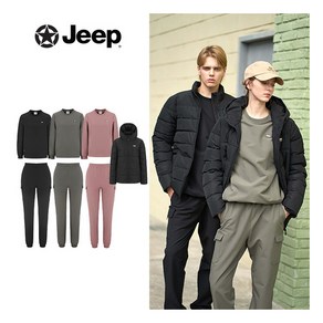 [지프] O [최초가 129 000원] JEEP 여성 24FW 패딩 자켓 + 우븐 셋업 3종