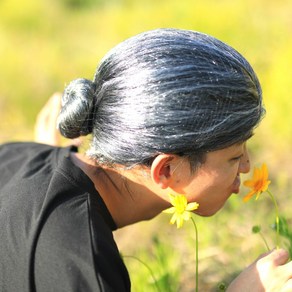 할머니가발 통가발 컨셉 졸업 사진 촬영 인스 재밌는 킹받는 선물, 할머니가발 ( 실버 ), 1개