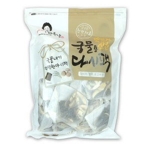 안옥남 맛있게 진한 국물용 다시팩 30p, 510g, 1개