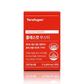 Teafugen 콜레스컷 부스터 [사은품 증정] 체지방 혈행개선 콜레스테롤 항산화 기억력, 1세트, 30회분