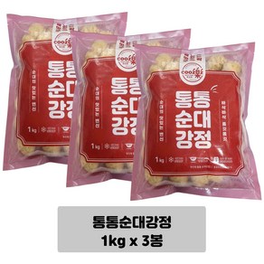 쿠즈락 통통순대강정, 3개, 1kg