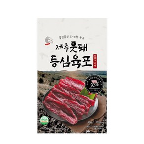 제주 등심육포, 40g, 3개