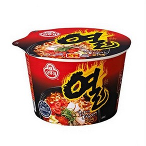 오뚜기 열라면 용기 105g, 6개