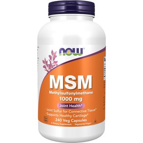 나우푸드 MSM 1000mg 베지 캡슐