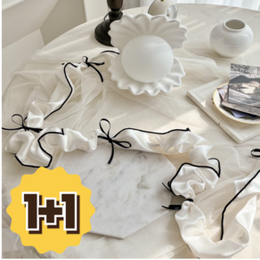 디어폴리 인테리어 전선 커버 집들이 선물 세트, 아이보리(1+1), 2개