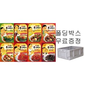 샘표 우리엄마 반찬 통조림 8종 골라담기/5만원이상 구매시 캠핑폴딩박스 무료증정, 깨끗한깻잎, 1개