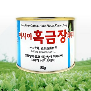 아시아종묘 흑금장 외대파 씨앗 80g 개량 흑금장파 외대파씨 종자, 1개