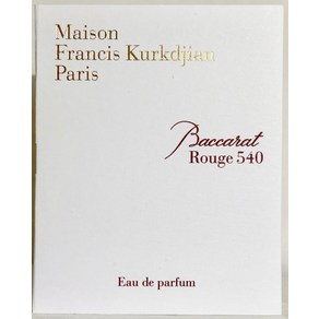 MAISON FRANCIS KURKDJIAN BACCARAT ROUGE540 HAIR MIST OR EAU de PARFUM 1.2oz NIB 874534, Rouge 540 Eau De Pafum 0.06 f, 1개, 11ml