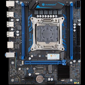 HUANANZHI X99 P4F LGA 2011-3 XEON 마더보드 인텔 E5 2680 V4 2*16G DDR4 RECC 메모리 콤보 키트 NVME, 01 마더 보드 + CPU + RAM