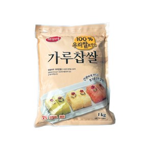 찹쌀 가루 1kg 햇쌀마루 습식쌀가루 찰떡 인절미 경단 베이킹재료 하나베이킹푸드, 1개