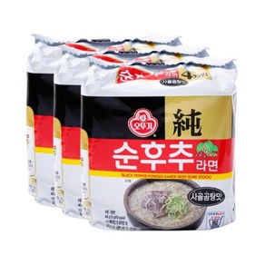 순후추라면 사골곰탕맛 X6 매운맛X6, 12개