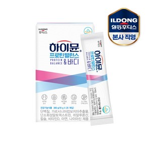 하이뮨 프로틴 밸런스 앤바디 스틱 1박스 (20포/10일분), 380g, 1개