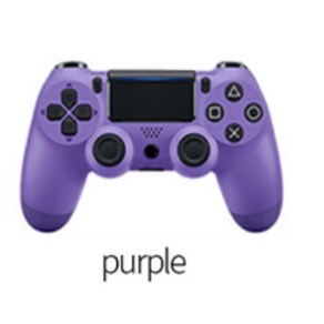 PS4 무선 게임패드용 블루투스 컨트롤러 소니 로고 포함 박스 없음, 1개, 21) Puple with logo, [21] Puple with logo