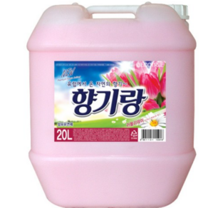 에코트리 향기랑 섬유유연제 20L 핑크, 1개