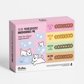 [샘플팩] 잇츄 락토파이브 버라이어티 팩 4개입 (관절/눈/피부/슬림), 52g, 1개