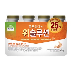 다논위솔루션 풀무원다논 냉장 520ml(130mlx4입), 3개, 520ml