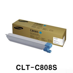 [삼성전자] 정품토너 CLT-C808S 파랑 (SL-X4300LX/20K), 1개