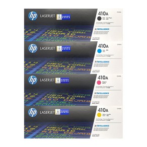 HP 정품토너 410A CF410A CF411A CF412A CF413A M377 M452 M477 fdw nw dw dn 색상선택, 검정(CF410A), 1개