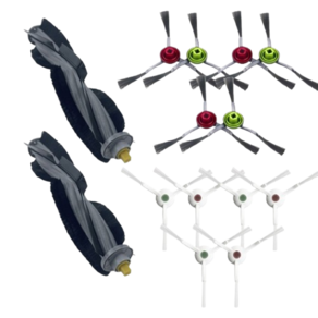 에코백스 디봇 X1 T10 옴니 터보 사이드 메인브러쉬, 1세트, 소모품