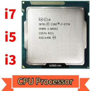 인텔 코어 i7 3770k 3.4GHz 8M 5.0GT/s LGA 1155 i5-2300 2500 K 3570 4430 4590 3470 3770 SR0PK CPU 데스크탑 프로세, [04] i5 2300