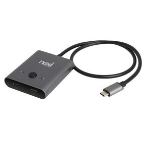 리버 NEXI NX1304 USB C type 양방향 선택기, NX1304/NX-C1221SW-8K