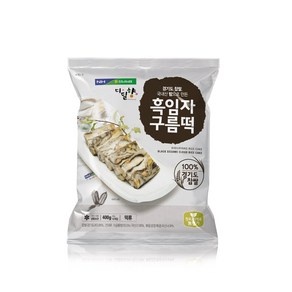 [디딜향]경기도 찹쌀 국내산 밤으로 만든 흑임자 구름떡, 1개, 400g