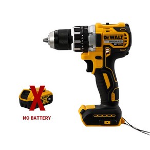 DeWalt 스크루드라이버 20v 무브러시 리튬 배터리 충전 전기 핸드 드릴 13mm 권총 공구 Dcd796, [01] No Battey, [02] EU, 1개