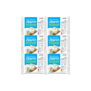 동원 [동원] 덴마크 소와나무 고칼슘 치즈 ★270g★ 15매 1개, 270g, 6개