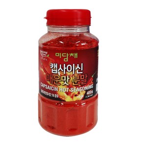 미담채 캡사이신 매운맛분말400g 1개, 400g