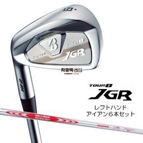 브리지스톤 TOUR B JGR 아이언 6개 세트 좌타 왼손 TOUR105, 5-P / S