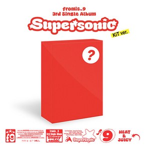 [KiT ve.] 프로미스나인 싱글 3집 키트 Supesonic / 포토카드16종+셀피포토카드+에어키트+아웃박스