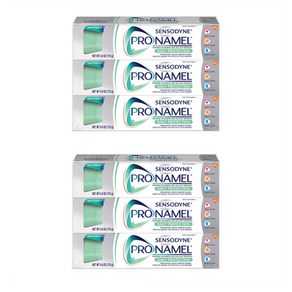 센소다인 프로나멜 데일리 프로텍션 113g 3개입 2세트 Sensodyne Ponamel Daily Potection Toothpaste, 6개