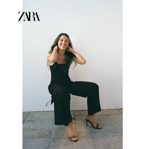 ZARA 자라 디테일 힐 발목 스트랩샌들