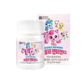 캐치티니핑 덴티캔디 아기 자이리톨 장인정신 에브리데이, 30g, 6개