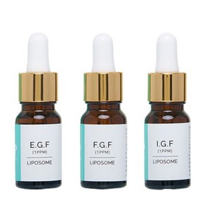 랑팡 EGF+FGF+IGF 1ppm 리포좀 원액 앰플 10ml, 10ml 3종세트