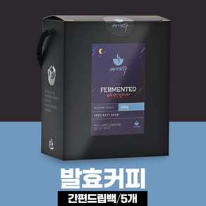 속편한 발효커피 카페지수 디카페인 드립백 15g x 5개입, 1개, 75g