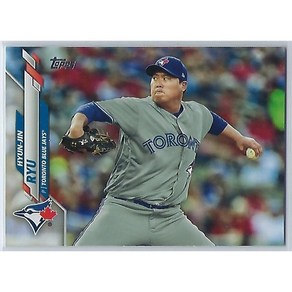 류현진 2020 TOPPS Seies 2 야구카드 MLB카드 토론토 블루제이스 Toonto Blue Jays, 1개