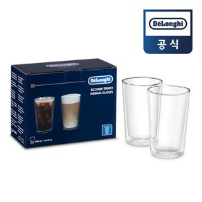 [드롱기] 써멀 더블월 글라스 480 (480ml x 2ea), 단품