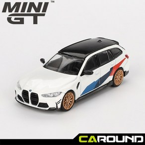 미니지티(776) 1:64 BMW M3 M 퍼포먼스 투어링 - 알파인 화이트, 1개