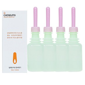 초승 일회용 여성청결제, 120ml, 4개