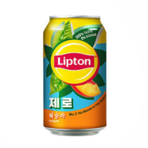 립톤 아이스티 제로 복숭아, 355ml, 24개