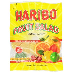 Haibo Gummies - Fuit Salad - 5 oz Haibo Gummies - 과일 샐러드 - 5온스, 1개, 141g