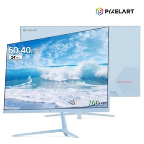 (연말이벤트)픽셀아트 AURORA PAC2499B 블루 무결점 IPS 아이케어 프리싱크 리얼 100, 60cm